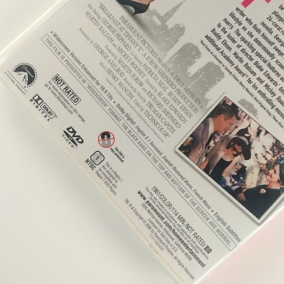 Breakfast at Tiffany's Anniversary Edition DVD, Audrey Hepburn, George P… - Picture 13 of 14